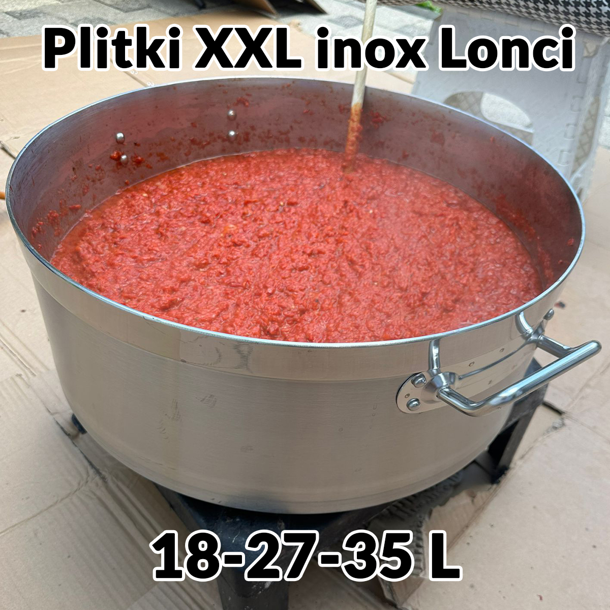 Plitki XXL inox Lonci 18-27-35 L Front 1