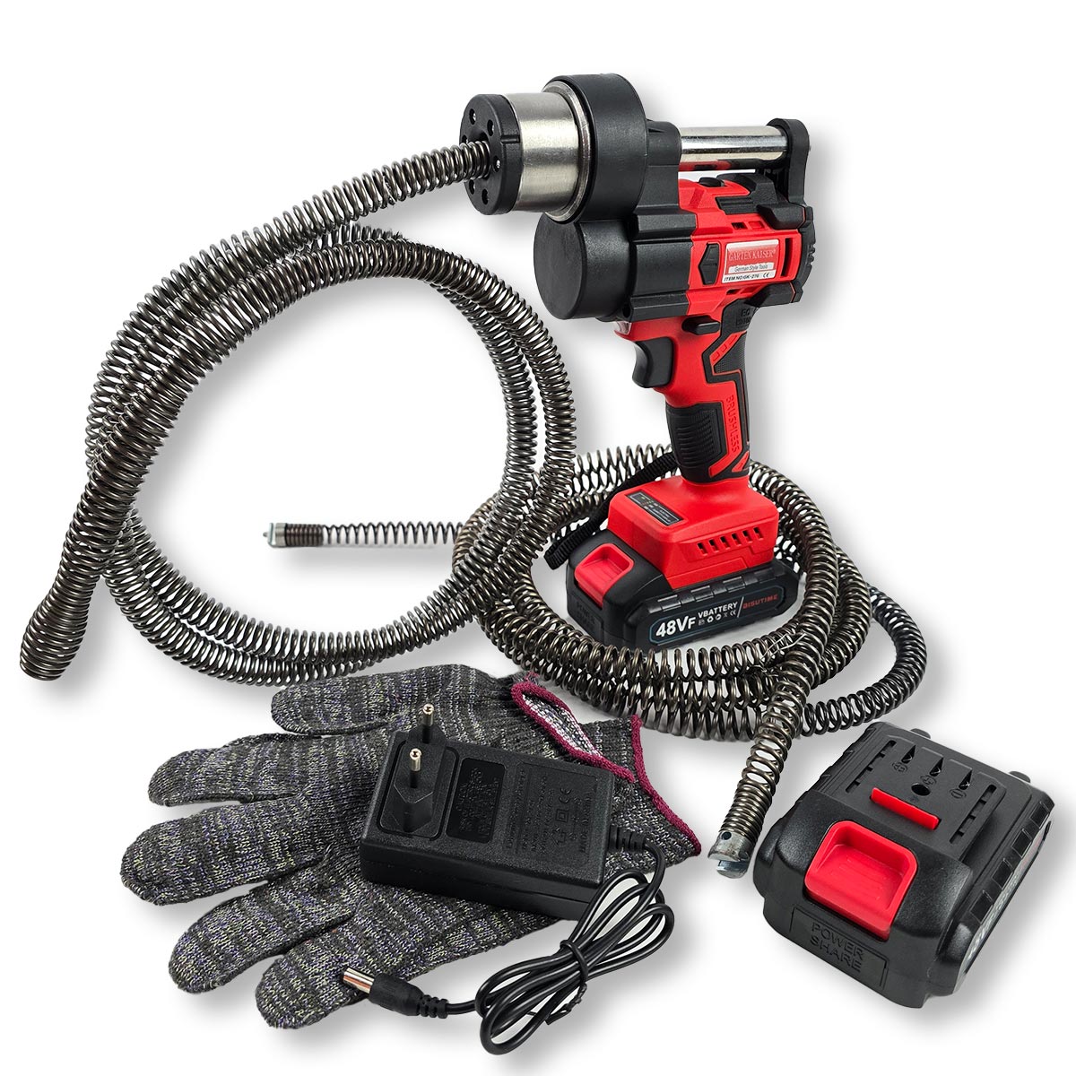 Aku čelična žica za odčepljivanje odvoda G276 Front 1