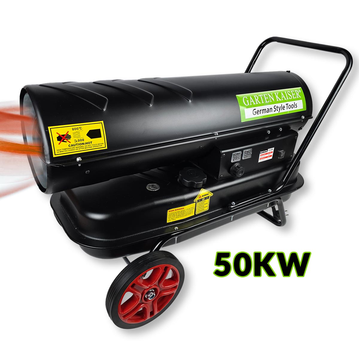 Dizelska elektrčna grijalica - TOP 50KW G280 Front 1