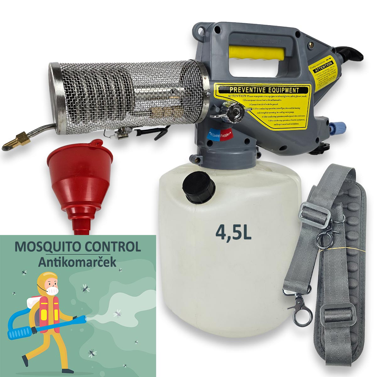 Dizelski zaprašivač insekata 4,5L G578 Front 1_0