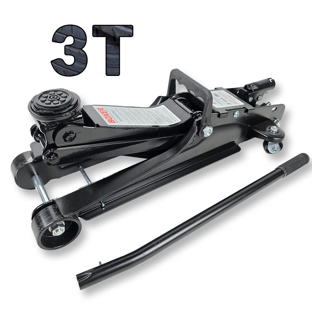 Niskoprofilna autodizalica 3T krokodilka BX456 Front 1