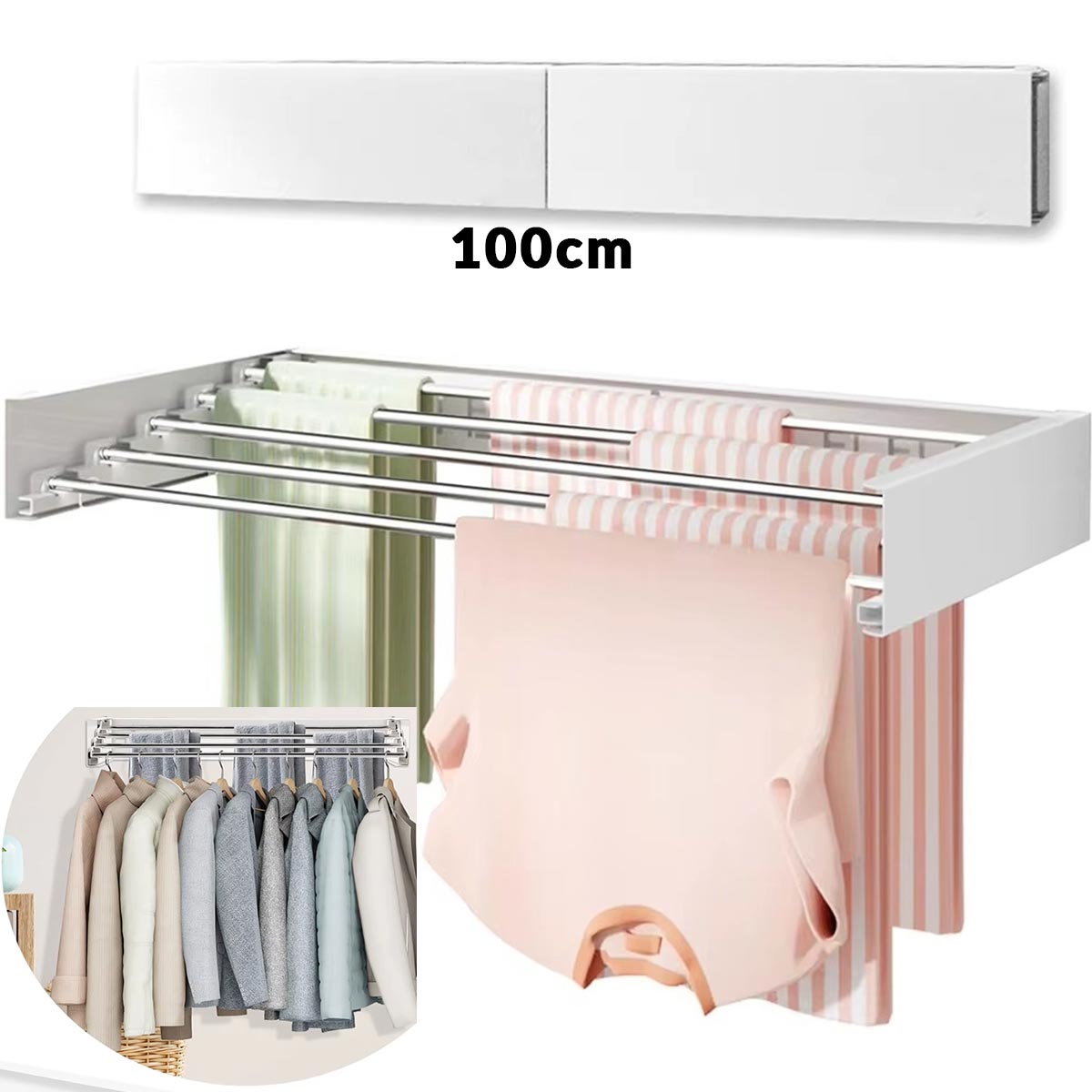 Sklopivo sušilo za rublje 100cm G587 Front 1