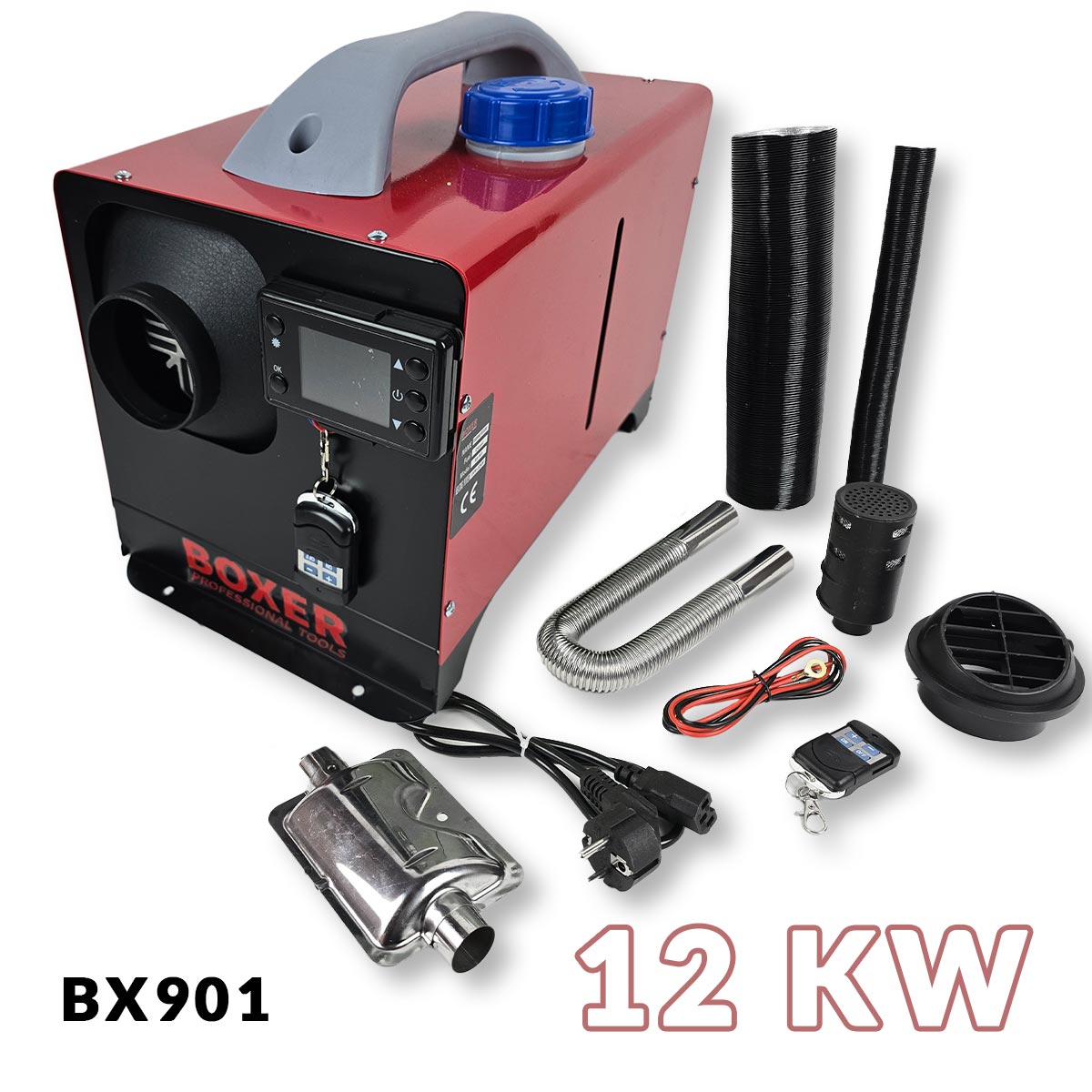 Boxer dizelska grijalica 12KW BX901 Front 1