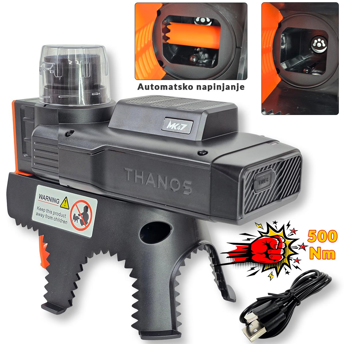 Baterijski udarni uređaj protiv glodavaca G725 Front 1