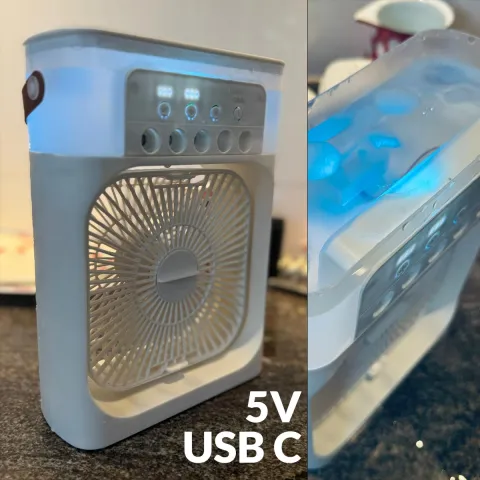 Ventilator sa Ledenom maglicom 5V