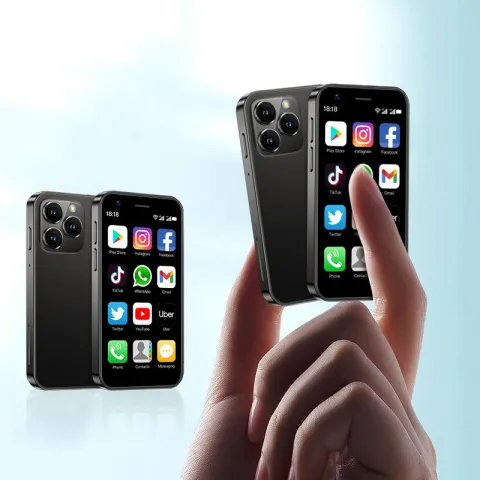 SOYES mini pametni telefon crne boje
