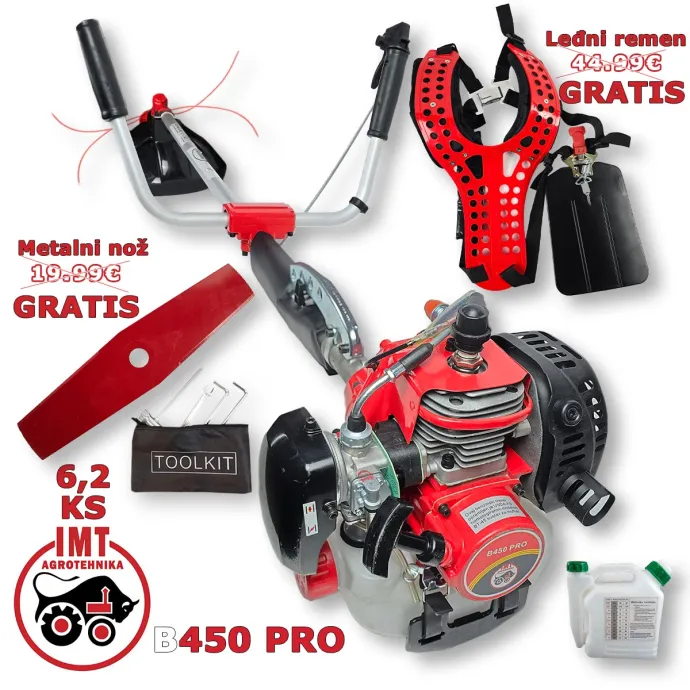 IMT Agrotehnika Trimer 6,2Ks B450 PRO