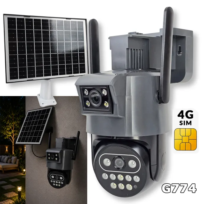 4G solarna 2u1 kamera G774