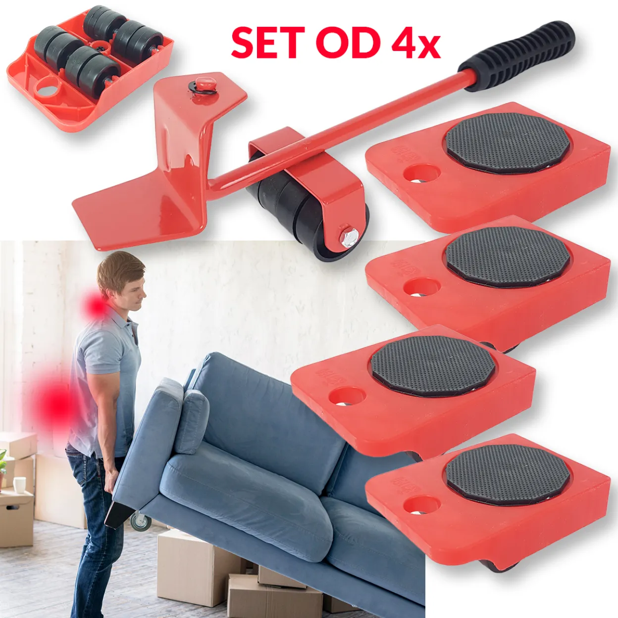 Set za podizanje i transport namještaja GK 201
