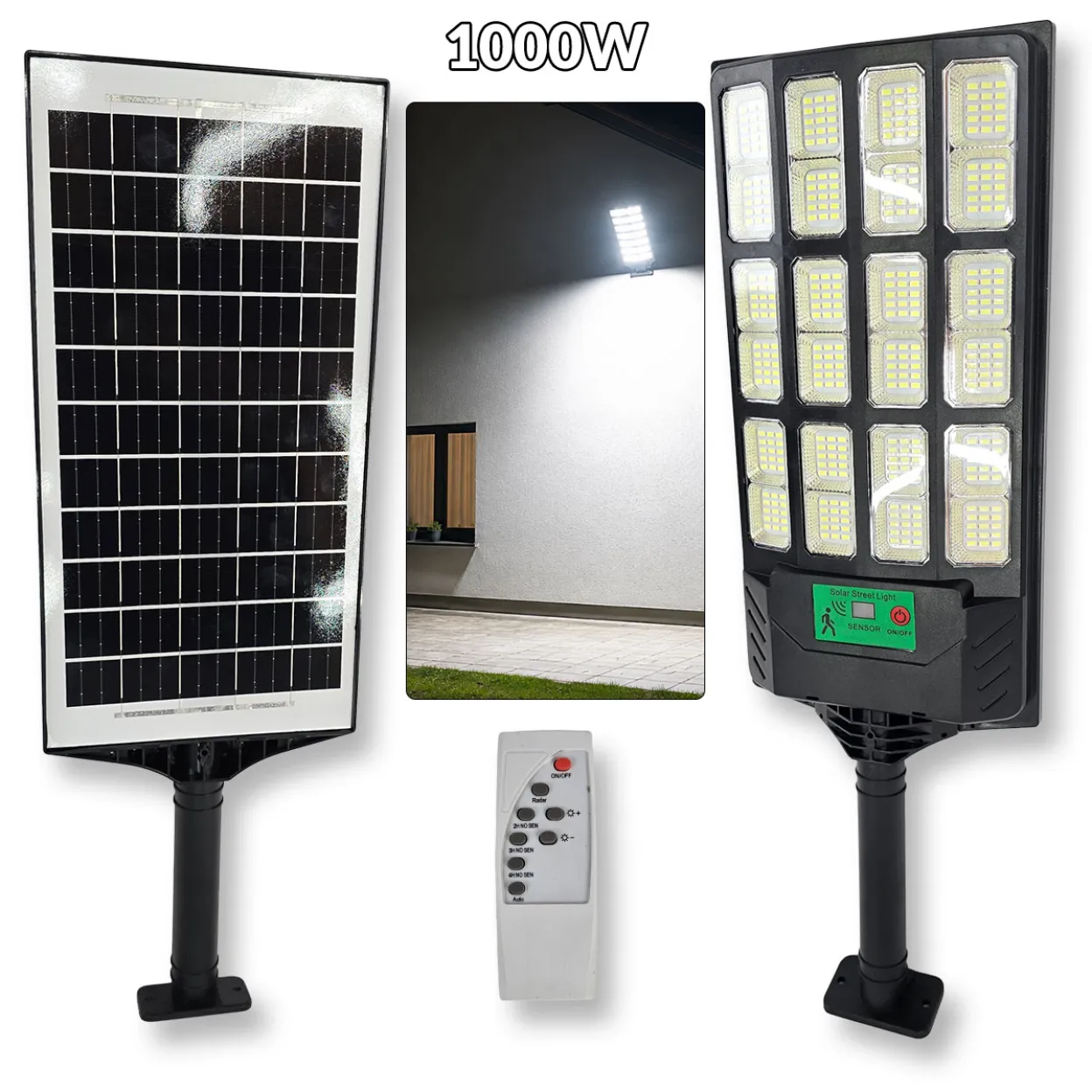 Solarni LED reflektor 1000W NA315