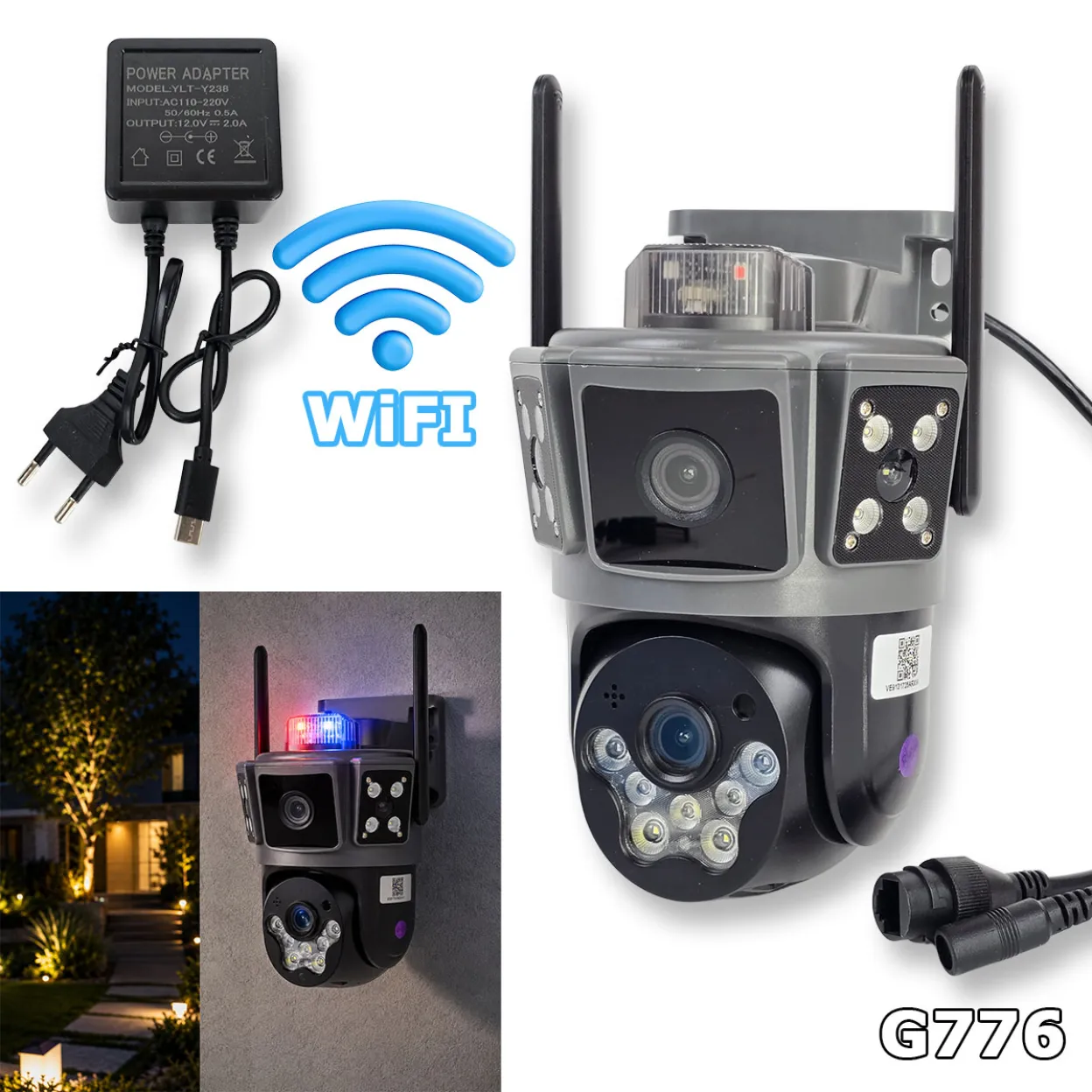 WiFi kamera 2u1 G776