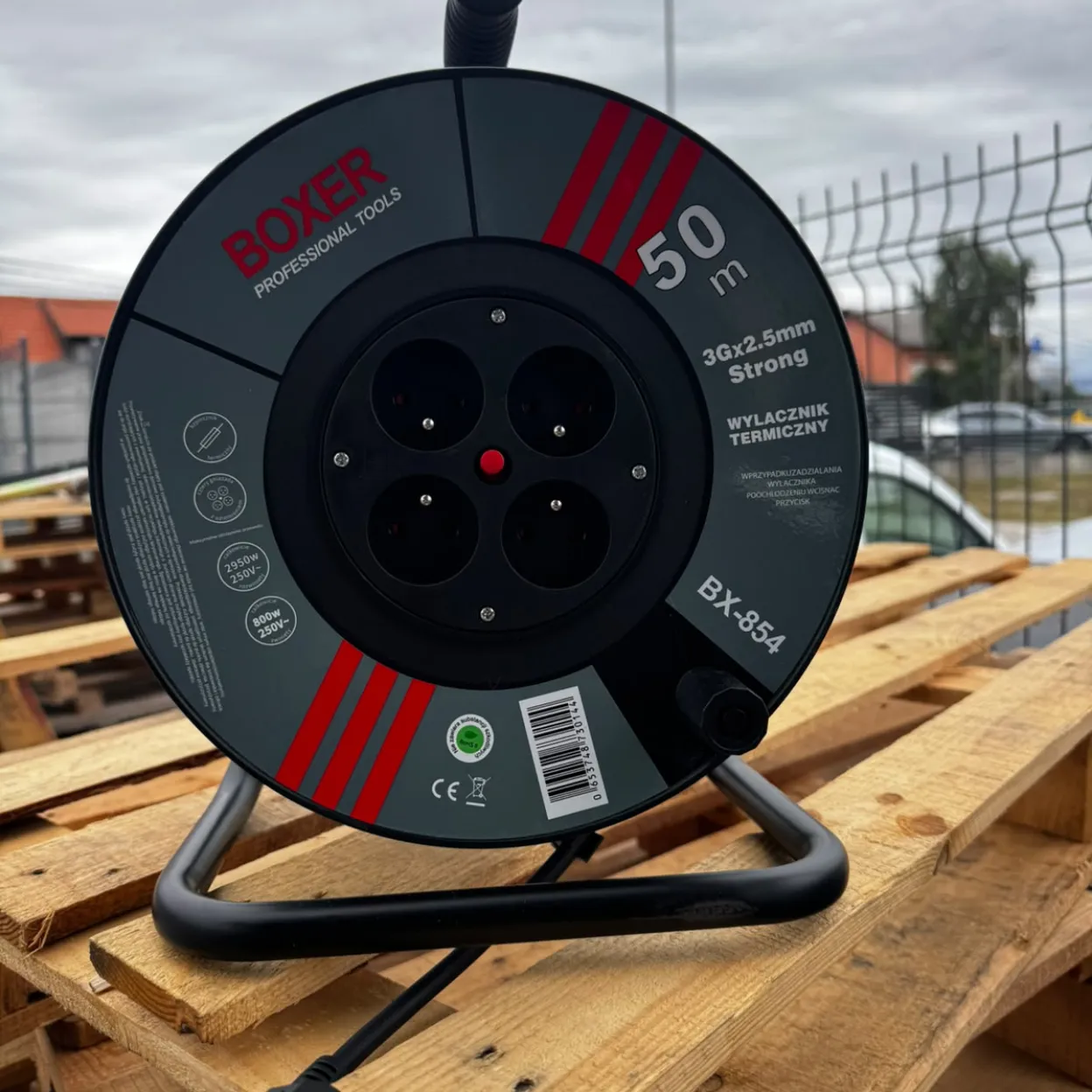 Boxer produžni kabel na kolutu 50m BX854