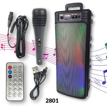 Bluetooth karaoke zvučnik 2801_FRONT_1