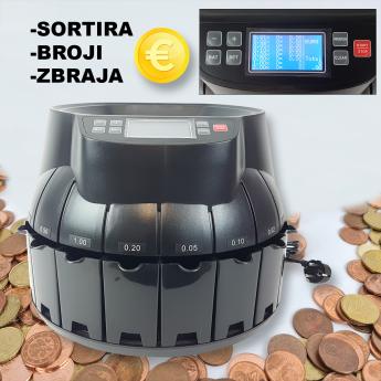 Sorter i brojač kovanica EUR Front 1
