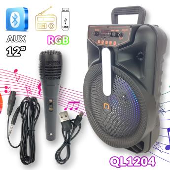 Karaoke Bluetooth zvučnik QL1204 Front 1