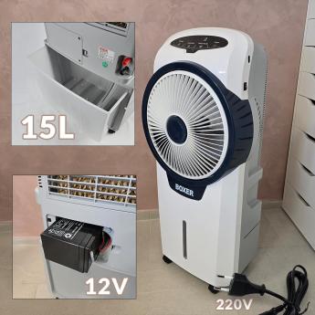 Boxer aku ventilator na vodenu paru 12V ili 220V Front 1 (1)