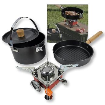 Plinski plamenik sa lončićem i tavom G565 Front 1