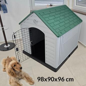 Kućica za pse ili mačke XXL PVC G560 Front 1 (1)