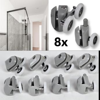 Univerzalni kotačići za tuš kabinu G588 Front 1