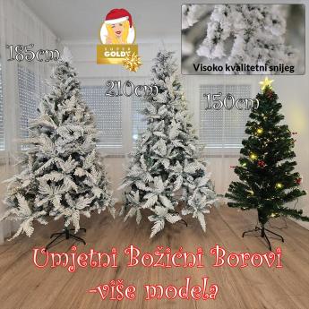 Umjetni Božićni Borovi - više modela Front 1 (1)