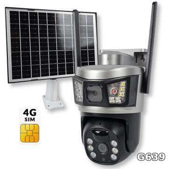 4G solarna kamera 2u1 G639 Front 1