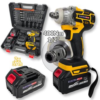 Aku udarni odvijač 400Nm sa setom alata EL012 Front 1