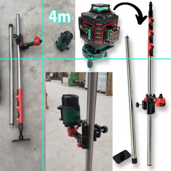 Teleskopski nosač za Laserski nivelir - 4m EL019 Front 1