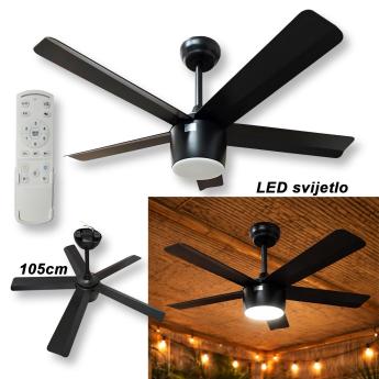 Stropni ventilator sa LED rasvjetom 105cm NA305 Front 1